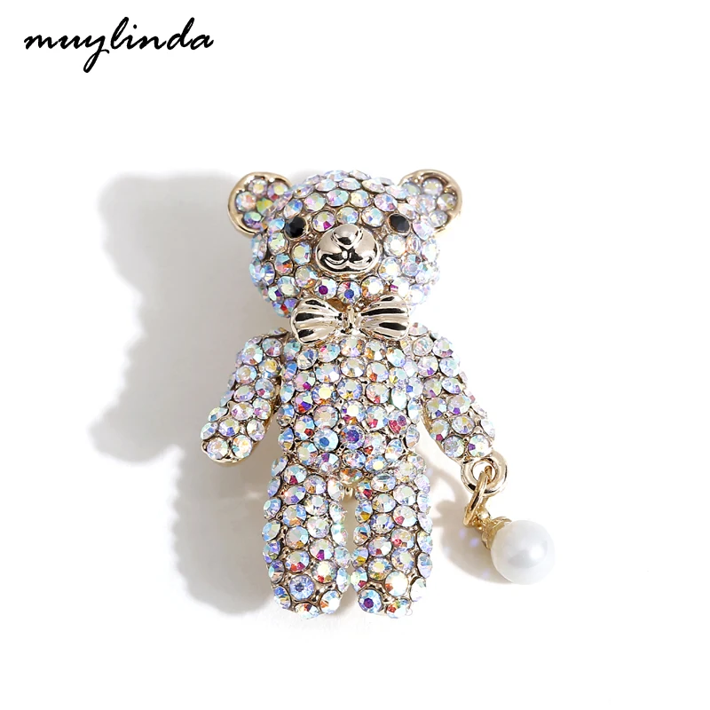 muylinda Cute Pins Collective Brooch Little Bear Pin Brooches Fashion Scarf Clip Broach With Crystal And Faux Pearls
muylinda Cute Pins Collective Brooch Little Bear Pin Brooches Fashion Scarf Clip Broach With Crystal And Faux Pearls