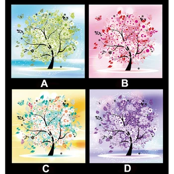 Zhui Star 5D DIY full square drill Diamond Painting four seasons trees Cross Stitch Mosaic Rhinestone Embroidery home decor
Zhui Star 5D DIY full square drill Diamond Painting four seasons trees Cross Stitch Mosaic Rhinestone Embroidery home decor