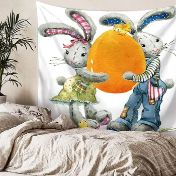 Cartoon Rabbit Home Furnishing Tapestry Wall Hanging Sandy Beach Picnic Throw Rug Blanket Camping Tent Travel Sleeping Pad
Cartoon Rabbit Home Furnishing Tapestry Wall Hanging Sandy Beach Picnic Throw Rug Blanket Camping Tent Travel Sleeping Pad