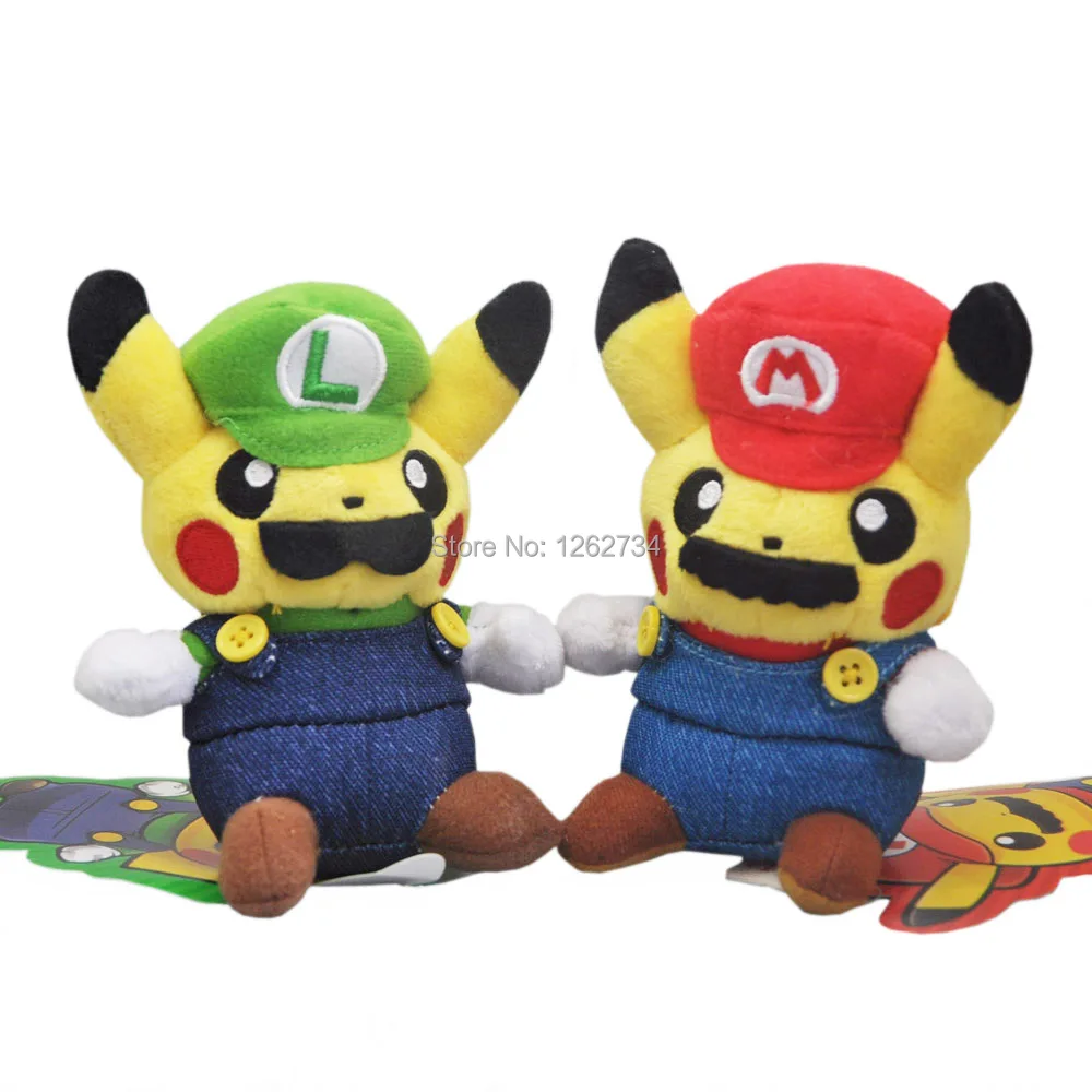 Mario Luigi Pikachu 4.5” Plush Keychain Pandant For Anime Cartoon Dolls Plush Doll Figure TYTJ
Mario Luigi Pikachu 4.5” Plush Keychain Pandant For Anime Cartoon Dolls Plush Doll Figure TYTJ