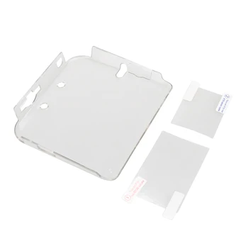 Transparent Plastic Hard Case Cover Gamepad Cases Clear Skin Cover Dustproof Protective Case Shell+Film For Nintendo 2DS
Transparent Plastic Hard Case Cover Gamepad Cases Clear Skin Cover Dustproof Protective Case Shell+Film For Nintendo 2DS
