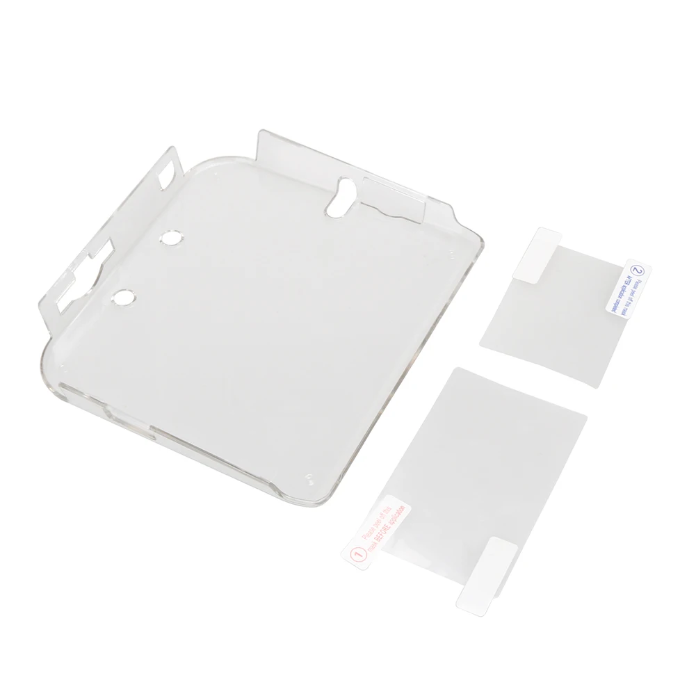 Transparent Plastic Hard Case Cover Gamepad Cases Clear Skin Cover Dustproof Protective Case Shell+Film For Nintendo 2DS
Transparent Plastic Hard Case Cover Gamepad Cases Clear Skin Cover Dustproof Protective Case Shell+Film For Nintendo 2DS