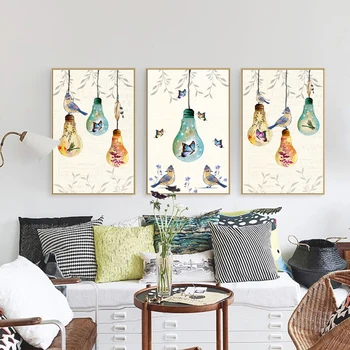 Modern Abstract Posters And Print Wall Art Canvas Painting Animals in the Bulbs Pictures For Living Room Decoration No Frame
Modern Abstract Posters And Print Wall Art Canvas Painting Animals in the Bulbs Pictures For Living Room Decoration No Frame