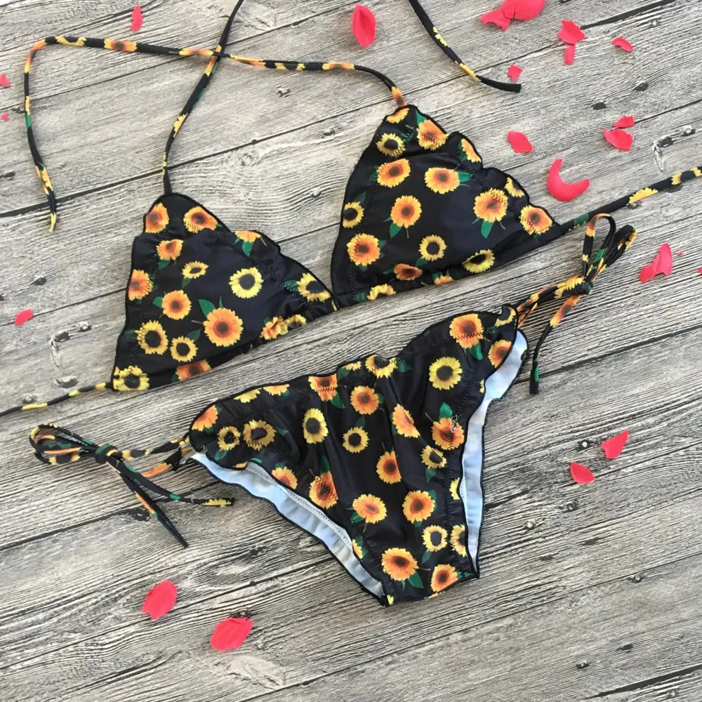 Floral Print Bikinis 2019 New Swimwear Women Swimsuit Beach Bathing Suit Maillot De Bain Femme Biquini Sexy Brazilian Bikini Set
Floral Print Bikinis 2019 New Swimwear Women Swimsuit Beach Bathing Suit Maillot De Bain Femme Biquini Sexy Brazilian Bikini Set
