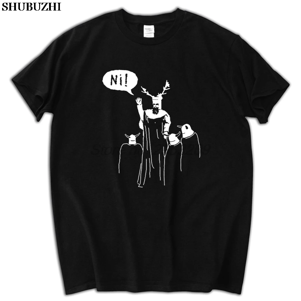 Knights Say Ni TShirt Monty Python Tee Holy Grail men t shirt shubuzhi brand euro size tee-shirt
Knights Say Ni TShirt Monty Python Tee Holy Grail men t shirt shubuzhi brand euro size tee-shirt