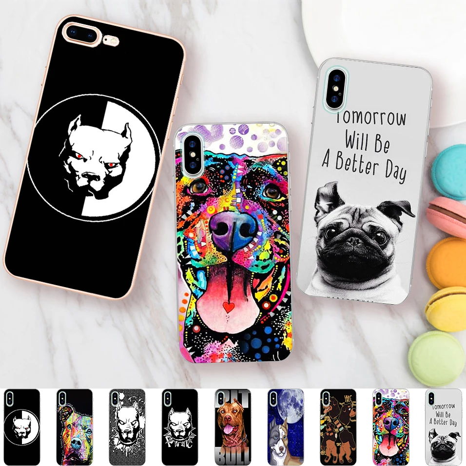 Minason Lovely Pet Dog Pitbull Case for iPhone X 5 S 5S XR XS Max 6 6S 7 8 Plus Cover Soft Silicone Phone Fundas Capinha Coque
Minason Lovely Pet Dog Pitbull Case for iPhone X 5 S 5S XR XS Max 6 6S 7 8 Plus Cover Soft Silicone Phone Fundas Capinha Coque