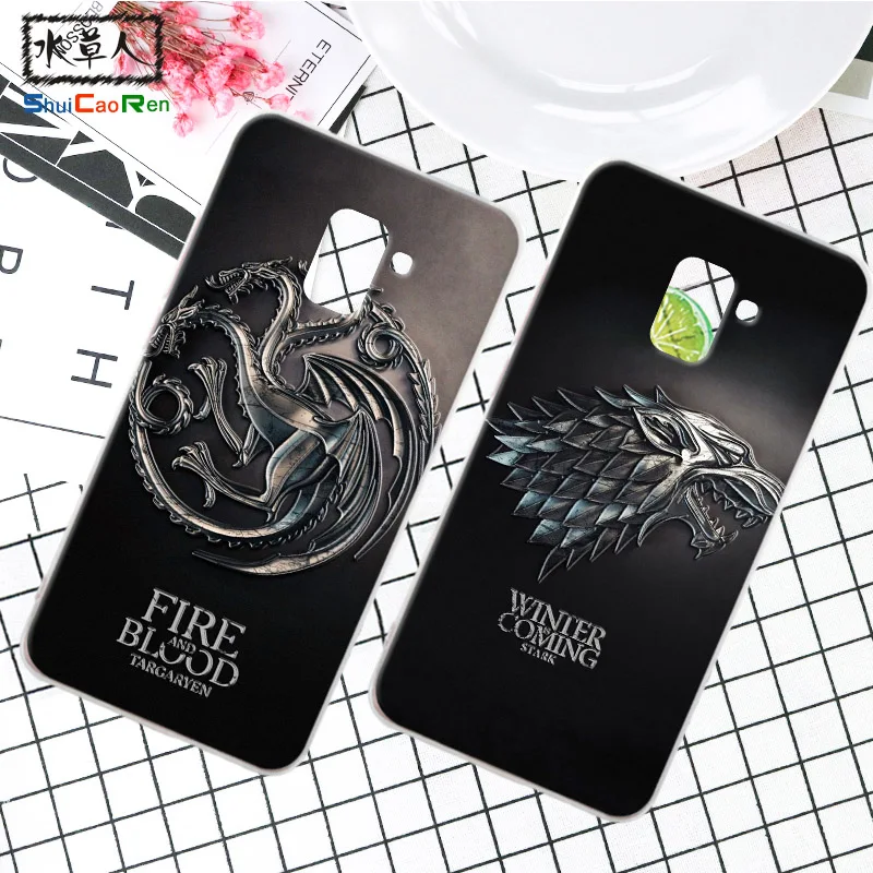 ShuiCaoRen Silicone Case For Samsung Galaxy A8 2018 Retra Game of Thrones Cover Coque Ice and Fire Fundas For Samsung A8 Plus
ShuiCaoRen Silicone Case For Samsung Galaxy A8 2018 Retra Game of Thrones Cover Coque Ice and Fire Fundas For Samsung A8 Plus