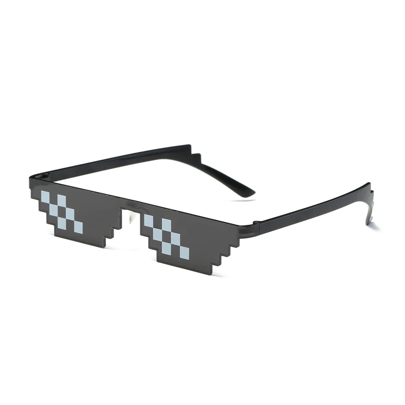 Thug life Deal With It Sunglasses Women And Man Mosaic Glasses Hot Sell 8 Bits Style Pixel With Nose Pad
Thug life Deal With It Sunglasses Women And Man Mosaic Glasses Hot Sell 8 Bits Style Pixel With Nose Pad