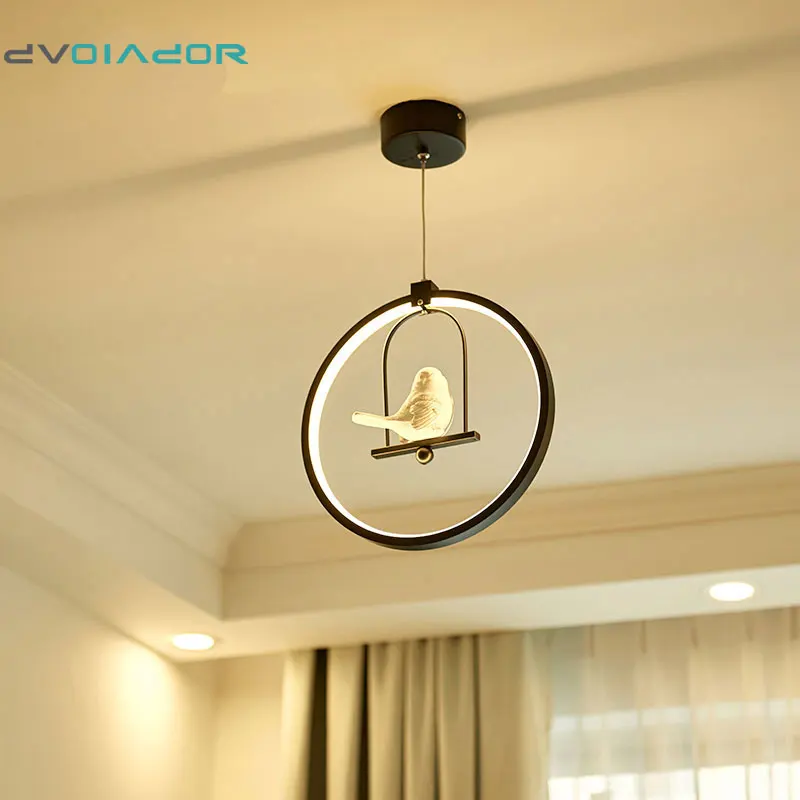 DVOLADOR Bird Modern Pendant Lights Kitchen Living Room Light LED Hanging Lamp Luminaires 3 color Dimmable With Control AC220
DVOLADOR Bird Modern Pendant Lights Kitchen Living Room Light LED Hanging Lamp Luminaires 3 color Dimmable With Control AC220