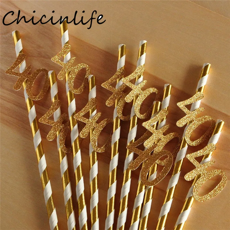 Chicinlife 10 шт. Бумага соломенная шляпа с номер 30 40 50 60 пить соломы платья для дня