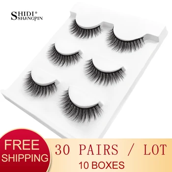 wholesale 30 pairs / lot 3d mink lashes 100% cruelty free natural long false eyelashes handmade makeup soft mink eyelashes X24
wholesale 30 pairs / lot 3d mink lashes 100% cruelty free natural long false eyelashes handmade makeup soft mink eyelashes X24