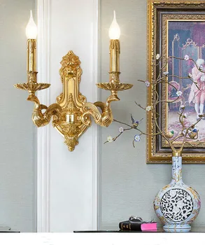 Free Shipping Home Decorative Copper Wall Lamp Bronze Wall Sconces European Bedside Light Wall Lustres Lighting 100% Guaranteed
Free Shipping Home Decorative Copper Wall Lamp Bronze Wall Sconces European Bedside Light Wall Lustres Lighting 100% Guaranteed