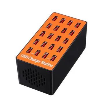 Portable 20 Port USB HUB Phone Smart Charging Station Wall Charger Adapter 100W with LED Indicator Light
Portable 20 Port USB HUB Phone Smart Charging Station Wall Charger Adapter 100W with LED Indicator Light