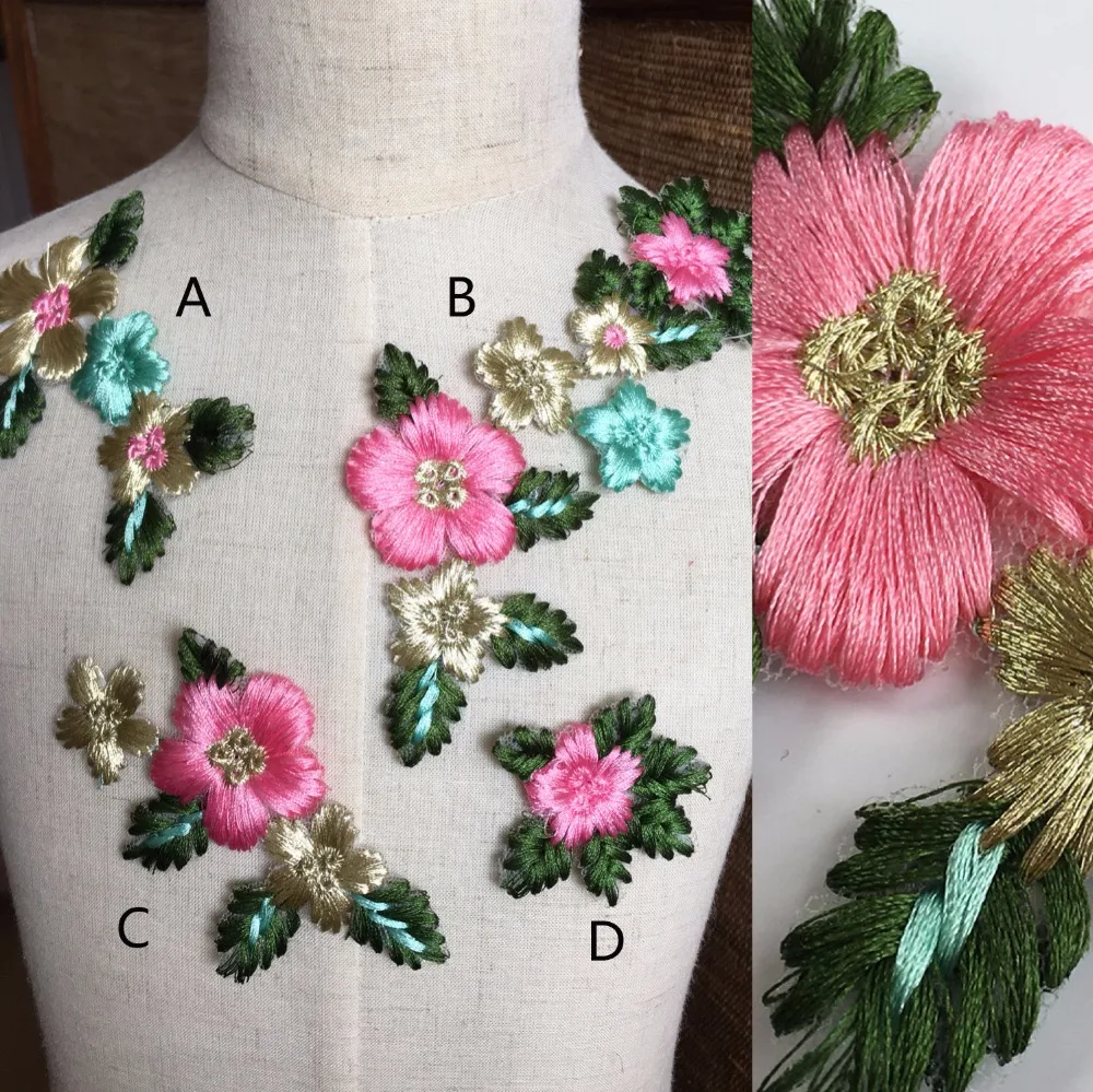 5Pcs Gold Flower Embroidered Lace Applique Patches Motif Sew on Venice Patches wedding dress costumes children's clothes 2Size
5Pcs Gold Flower Embroidered Lace Applique Patches Motif Sew on Venice Patches wedding dress costumes children's clothes 2Size