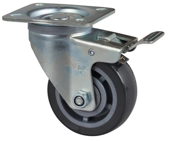 1PC EDL Heavy 4 Inch Casters Wheels 200Kg Polyurethane PU Wheels Castors Plate Bearing Iron Brake Locking Industrial for trolley
1PC EDL Heavy 4 Inch Casters Wheels 200Kg Polyurethane PU Wheels Castors Plate Bearing Iron Brake Locking Industrial for trolley