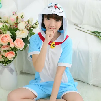 Cotton Animal Family Matching Pajamas Outfits Summer Hooded Blue Doraemon Pyjamas Onesie Mother Kids Sleepwear
Cotton Animal Family Matching Pajamas Outfits Summer Hooded Blue Doraemon Pyjamas Onesie Mother Kids Sleepwear