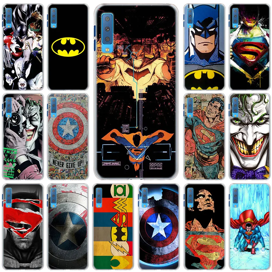 superman batman joker Cases cover for Samsung Galaxy A6 A7 A8 Plus A7 A9 2018 J4 J6 J8 Plus 2018 hard back Phone case
superman batman joker Cases cover for Samsung Galaxy A6 A7 A8 Plus A7 A9 2018 J4 J6 J8 Plus 2018 hard back Phone case