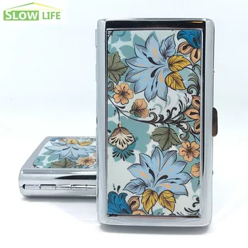 Fashion Lady Slim Cigarette Case Flower Metal Slim Cigarette Case Box Woman Cigarette Holder Tobacco Box Girl Cigarette Case
Fashion Lady Slim Cigarette Case Flower Metal Slim Cigarette Case Box Woman Cigarette Holder Tobacco Box Girl Cigarette Case