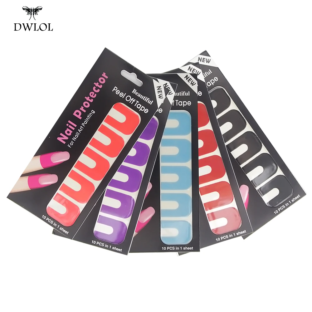 5pcs/Set Nail Polish Protector Shield Tool Nail Art Stickers Tips Cover Case Keep Nail Polish From Spilling
5pcs/Set Nail Polish Protector Shield Tool Nail Art Stickers Tips Cover Case Keep Nail Polish From Spilling