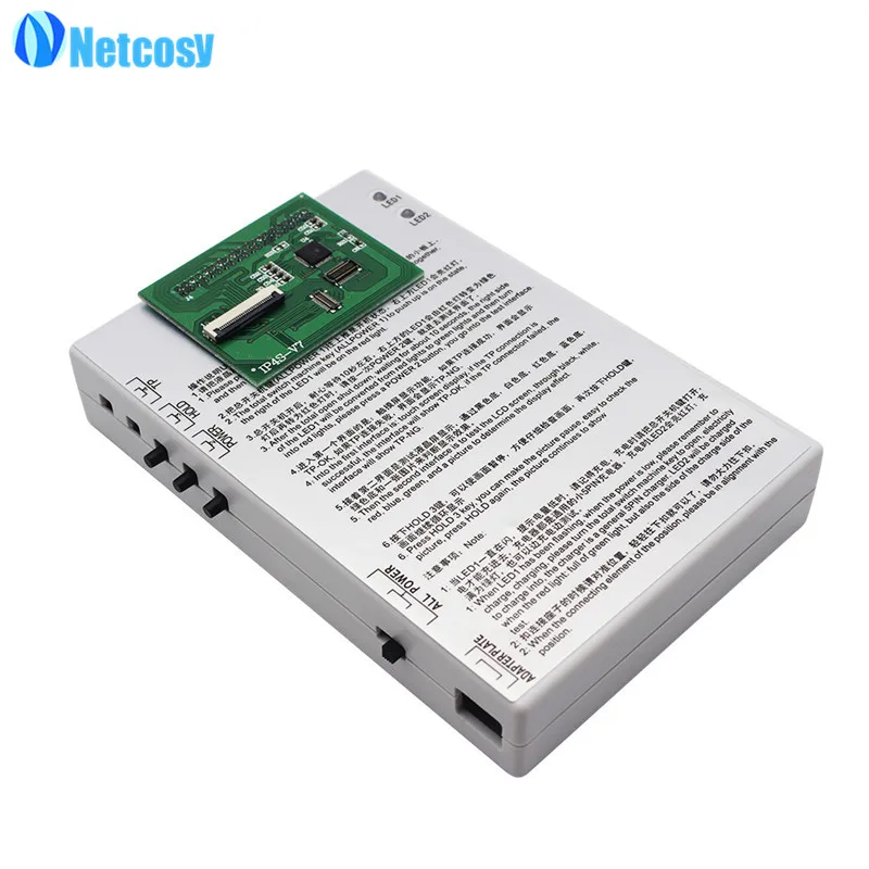 Netcosy 1 Set LCD screen test board LCD Tester repair parts For iphone 4 4S 5 5S 6 6Plus Wholescreen
Netcosy 1 Set LCD screen test board LCD Tester repair parts For iphone 4 4S 5 5S 6 6Plus Wholescreen