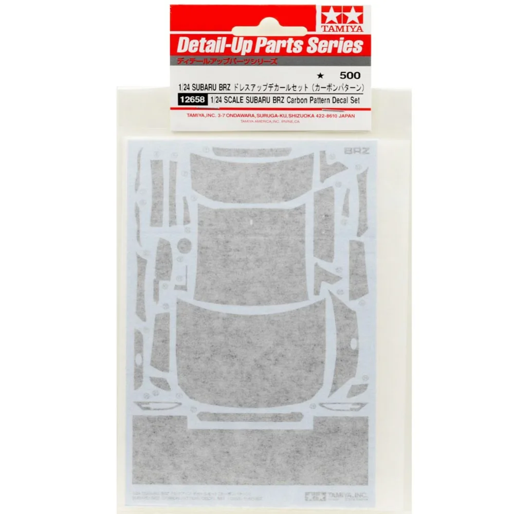 OHS Tamiya 12658 1/24 Detail-Up Parts Series Decal Carbon Pattern For BRZ Assembly Car Decal
OHS Tamiya 12658 1/24 Detail-Up Parts Series Decal Carbon Pattern For BRZ Assembly Car Decal