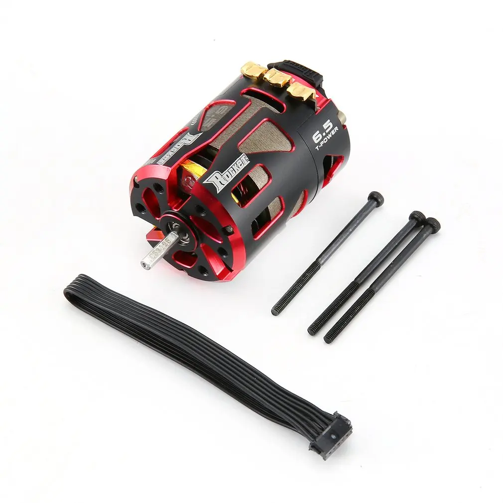 Rocket 540 6.5T Brushed Motor Sensorless Brushless Motor for 1/10 ON/Off-Road Rock Crawler Climbing Drift Touring RC Car
Rocket 540 6.5T Brushed Motor Sensorless Brushless Motor for 1/10 ON/Off-Road Rock Crawler Climbing Drift Touring RC Car