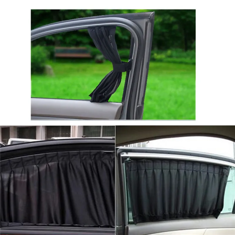 2PCS 70x49cm Car Sun Shade Window Curtain Side Mesh Universal Black Foldable Sunshade Anti-UV Protect Adjustable Car Accessorie
2PCS 70x49cm Car Sun Shade Window Curtain Side Mesh Universal Black Foldable Sunshade Anti-UV Protect Adjustable Car Accessorie