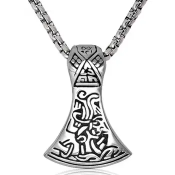 10pcs Vintage Punk Necklace Stainless Steel Axe Pendant Retro Biker Necklace For Men Women Jewelry Stores 10pcs
10pcs Vintage Punk Necklace Stainless Steel Axe Pendant Retro Biker Necklace For Men Women Jewelry Stores 10pcs