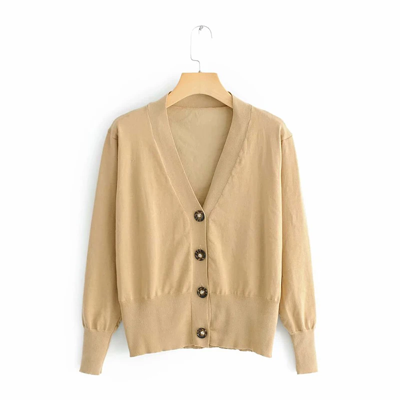 Women Kahaki Black Cotton Warm Spring Sweater Female Fashion 2019 New Arriavl Casual Knit Cardigan Jumpers pull femme hiver
Women Kahaki Black Cotton Warm Spring Sweater Female Fashion 2019 New Arriavl Casual Knit Cardigan Jumpers pull femme hiver