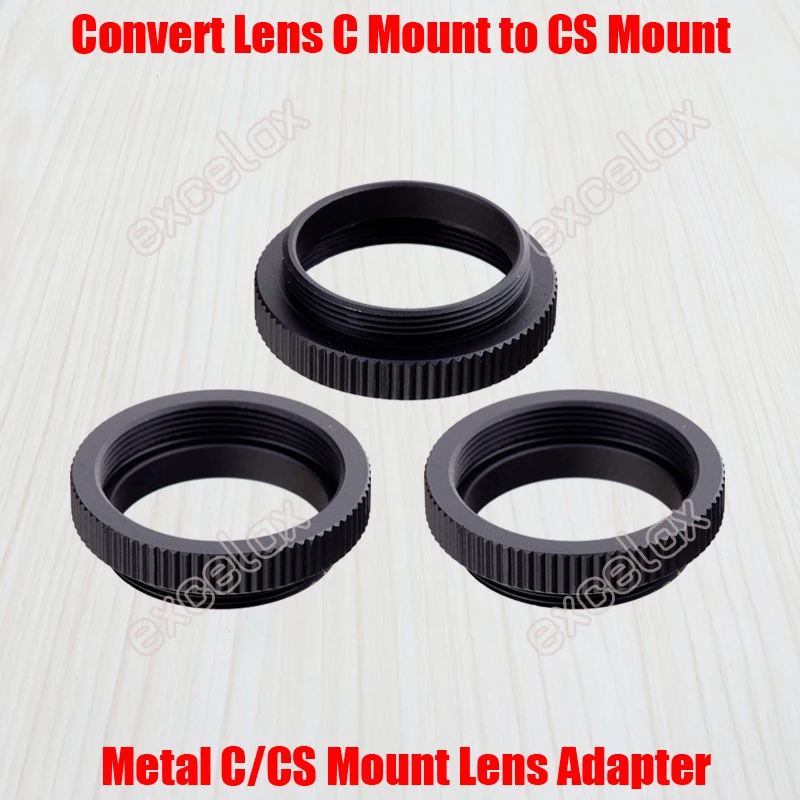 3PCS/Lot Aluminum 5mm C/CS Mount Adaptor 25.4mm Thread C to CS Lens Mount Adapter Converter Ring for Security CCTV Camera
3PCS/Lot Aluminum 5mm C/CS Mount Adaptor 25.4mm Thread C to CS Lens Mount Adapter Converter Ring for Security CCTV Camera