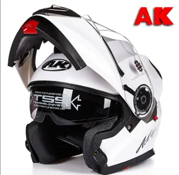 AK Aike four seasons full-cover motorcycle helmet Winter racing locomotive full face helmet Men's double lens open face helmet
AK Aike four seasons full-cover motorcycle helmet Winter racing locomotive full face helmet Men's double lens open face helmet