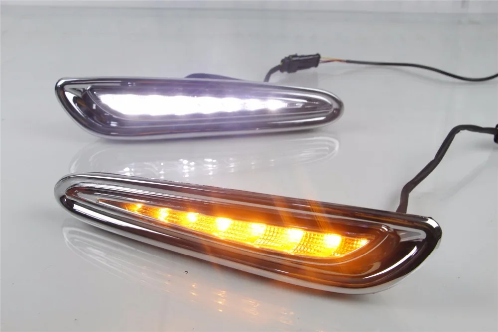 Qirun led drl daytime running light for mazda 3 2010-2013 with Dynamic moving yellow turn signal
Qirun led drl daytime running light for mazda 3 2010-2013 with Dynamic moving yellow turn signal