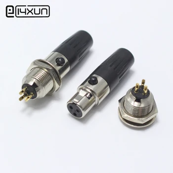 1set Mini XLR 3 pin Male jack +Female Plug 3P Audio Microphone Chassis Mount XLR Self-locking PCB Board Connector
1set Mini XLR 3 pin Male jack +Female Plug 3P Audio Microphone Chassis Mount XLR Self-locking PCB Board Connector