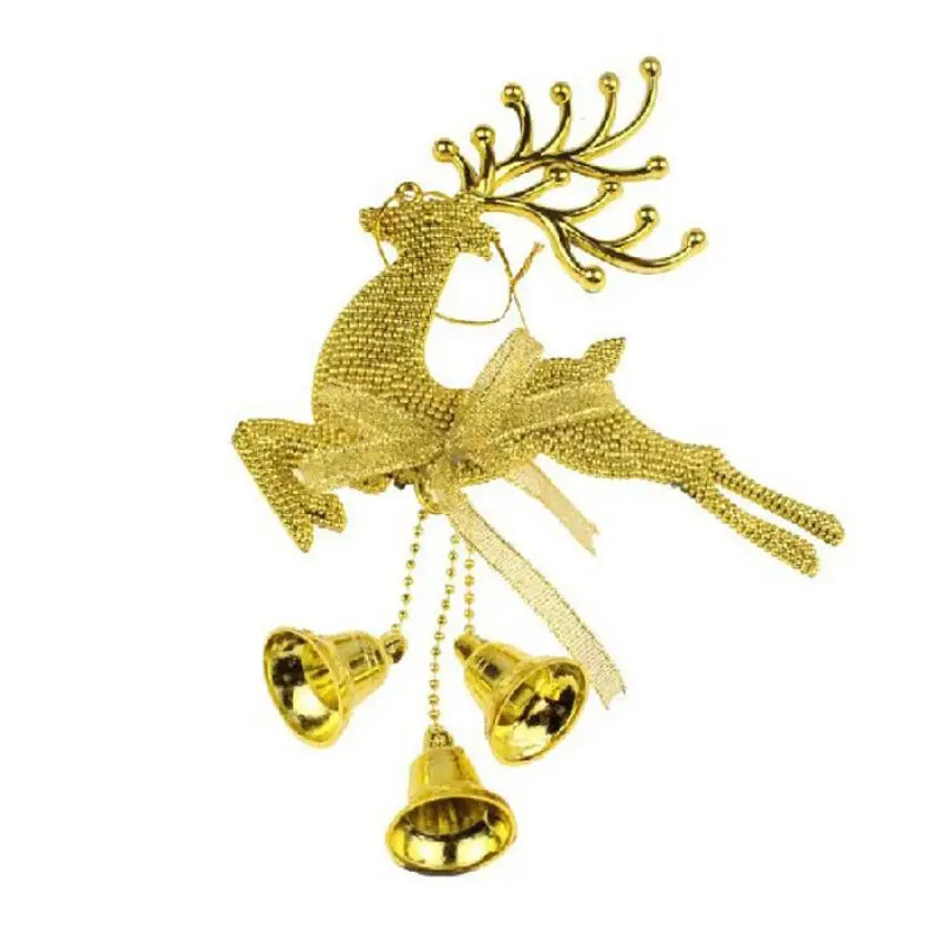 Christmas Tree Hanging Elk Bells Jingle Pendant Party Decoration Ornaments Xmas Supplies christmas decorations for home C30727
Christmas Tree Hanging Elk Bells Jingle Pendant Party Decoration Ornaments Xmas Supplies christmas decorations for home C30727
