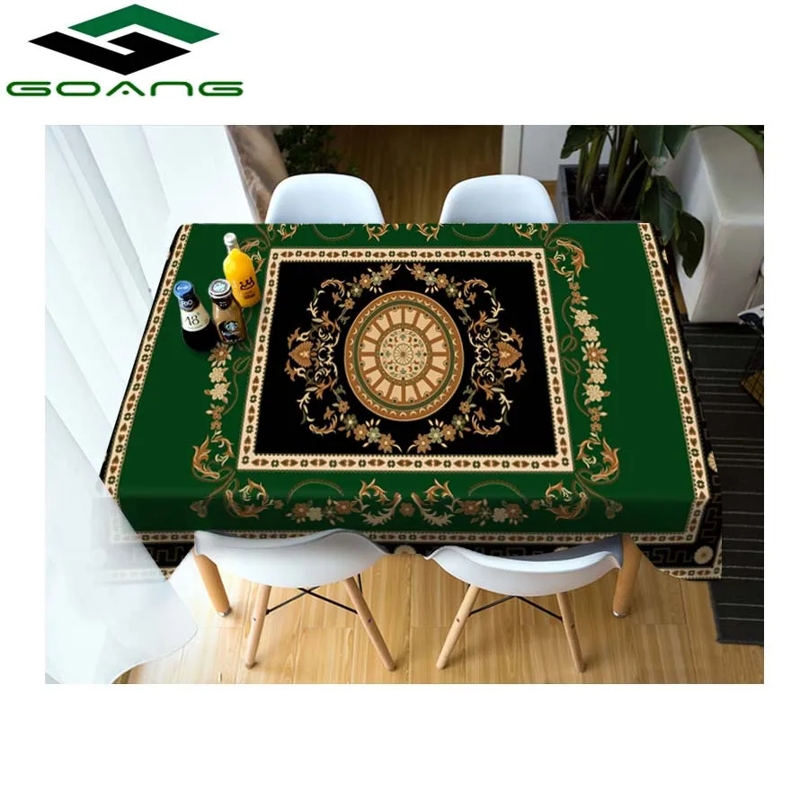 GOANG 3d table cloth abstract mandala Flower pattern waterproof dustproof Thicken rectangular and round cotton tablecloth
GOANG 3d table cloth abstract mandala Flower pattern waterproof dustproof Thicken rectangular and round cotton tablecloth