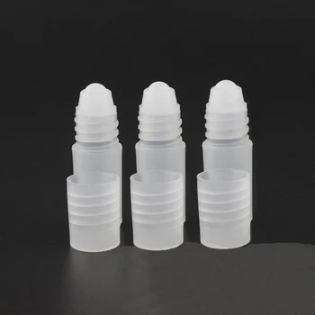 

2ML PP roll on bottle with glass/steel ball for eye cream/serum lip gloss/honey,perfume,essential oil skin care cosmetic