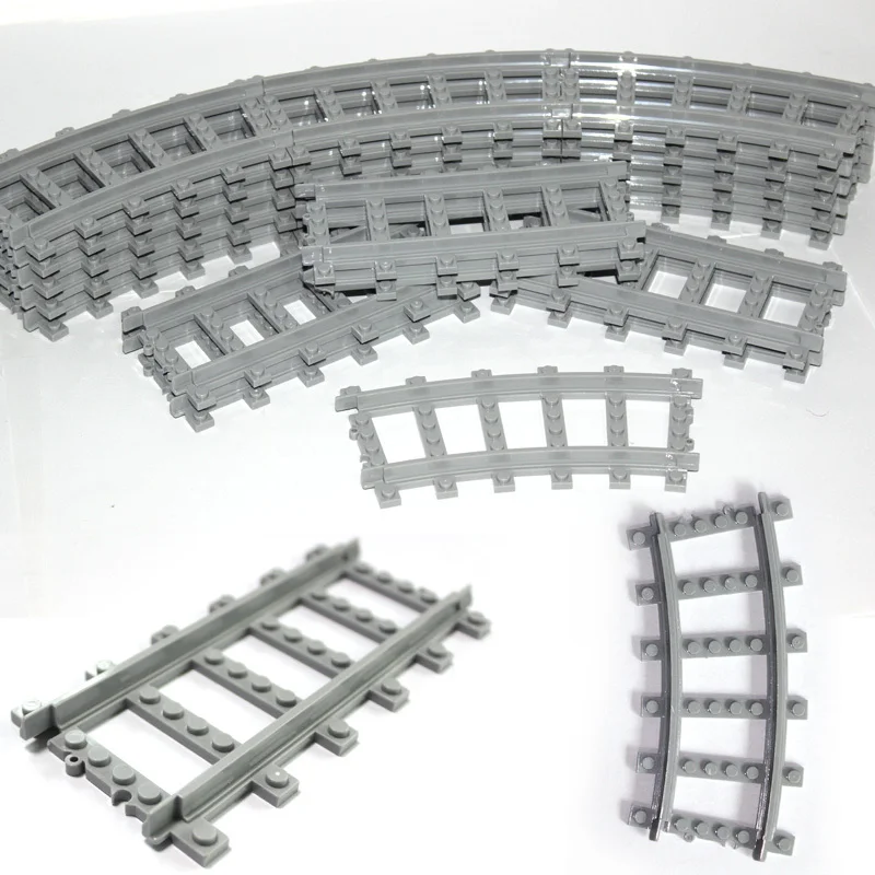 New 16PCS/lot Train Streight and Curve Track Building Brick block toys Compatible with All brand
New 16PCS/lot Train Streight and Curve Track Building Brick block toys Compatible with All brand