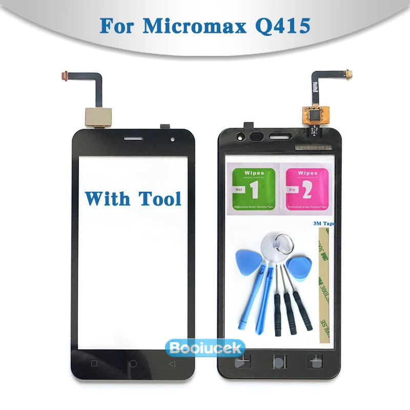 High Quality 4.5" For Micromax Canvas Pace Q415 Touch Screen Digitizer Sensor Outer Glass Lens Panel Black white
High Quality 4.5" For Micromax Canvas Pace Q415 Touch Screen Digitizer Sensor Outer Glass Lens Panel Black white