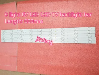 100% NEW9 light 6V LED backlight9 light 6V LED backlight strip 32 inch general 9 lamp 6V LCD TV lens lamp bar can cut lamp bead.
100% NEW9 light 6V LED backlight9 light 6V LED backlight strip 32 inch general 9 lamp 6V LCD TV lens lamp bar can cut lamp bead.