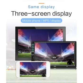 Universal New 7 Inch Three Screen With The Car MP5/MP4/MP3 Player Card Radio Bluetooth Phone for Android for IPhone Internet
Universal New 7 Inch Three Screen With The Car MP5/MP4/MP3 Player Card Radio Bluetooth Phone for Android for IPhone Internet