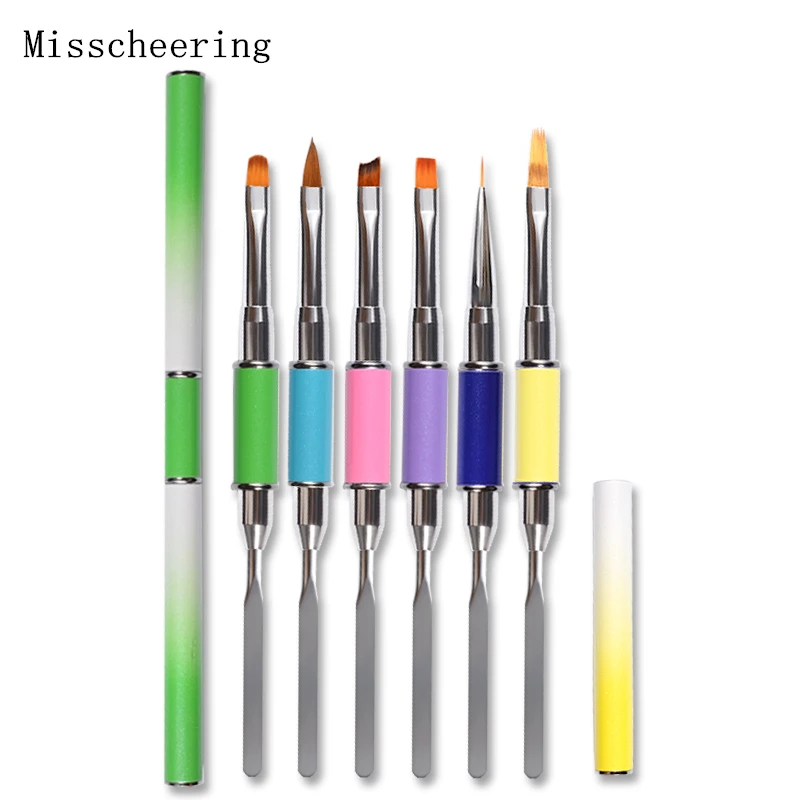 Double-ended Gradient Nail Art Brush Pen For Drawing Liner Sculpture Painting Pen Color Mixing Sticks Manicure Brushes DIY Tools
Double-ended Gradient Nail Art Brush Pen For Drawing Liner Sculpture Painting Pen Color Mixing Sticks Manicure Brushes DIY Tools