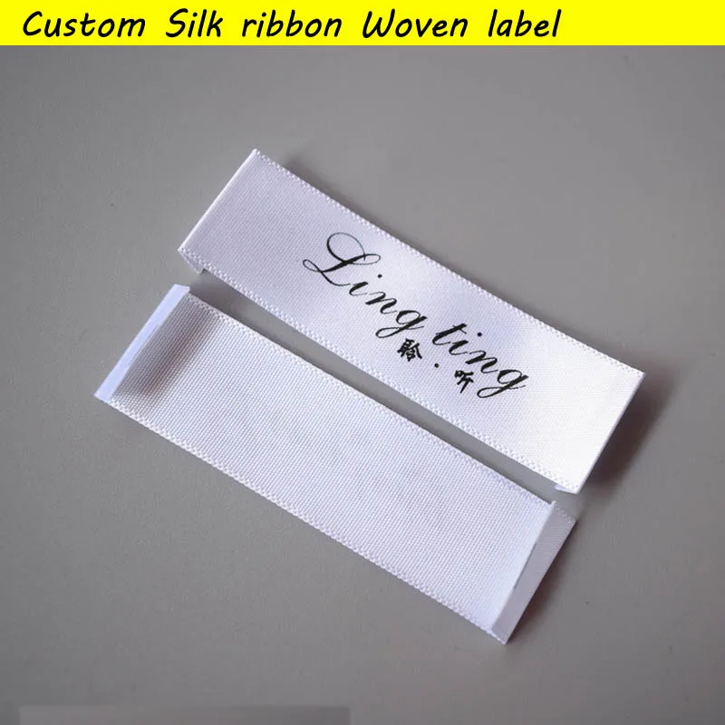 Custom YOUR Brand Clothes Garment labels High Quality Ribbon label NO-Scraped Silk Ribbon Woven Labels DIY sewing woven Tags
Custom YOUR Brand Clothes Garment labels High Quality Ribbon label NO-Scraped Silk Ribbon Woven Labels DIY sewing woven Tags