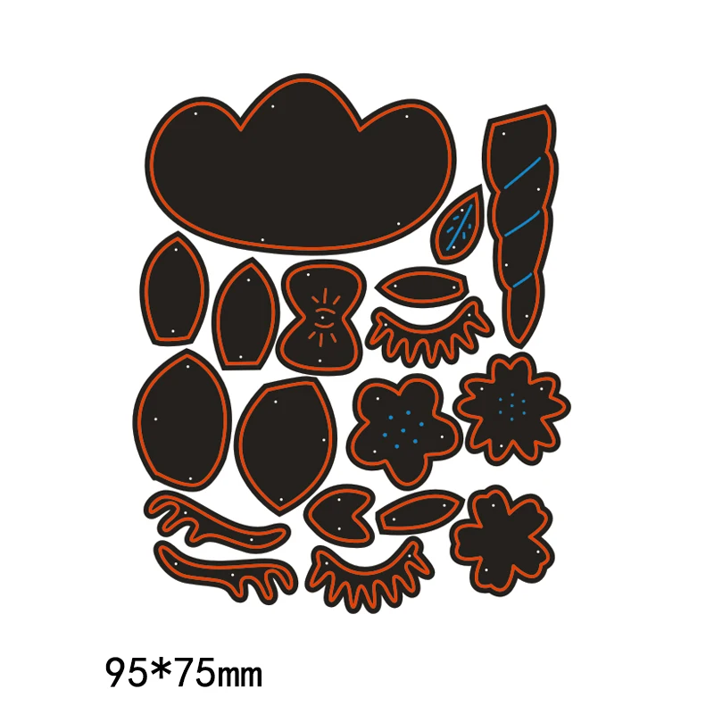 New 2018 Metal steel Cutting Dies Stencil for DIY Scrapbooking Embossing Paper Cards Animal unicorn Diecuts Eyelash flower
New 2018 Metal steel Cutting Dies Stencil for DIY Scrapbooking Embossing Paper Cards Animal unicorn Diecuts Eyelash flower