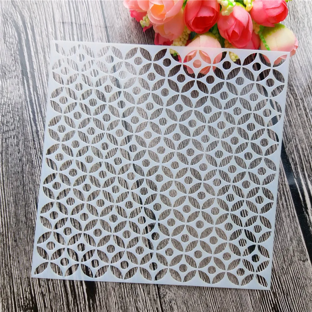 High quality Scrapbooking tool card DIY album masking spray painted template drawing stencils laser cut templates Round SD497
High quality Scrapbooking tool card DIY album masking spray painted template drawing stencils laser cut templates Round SD497
