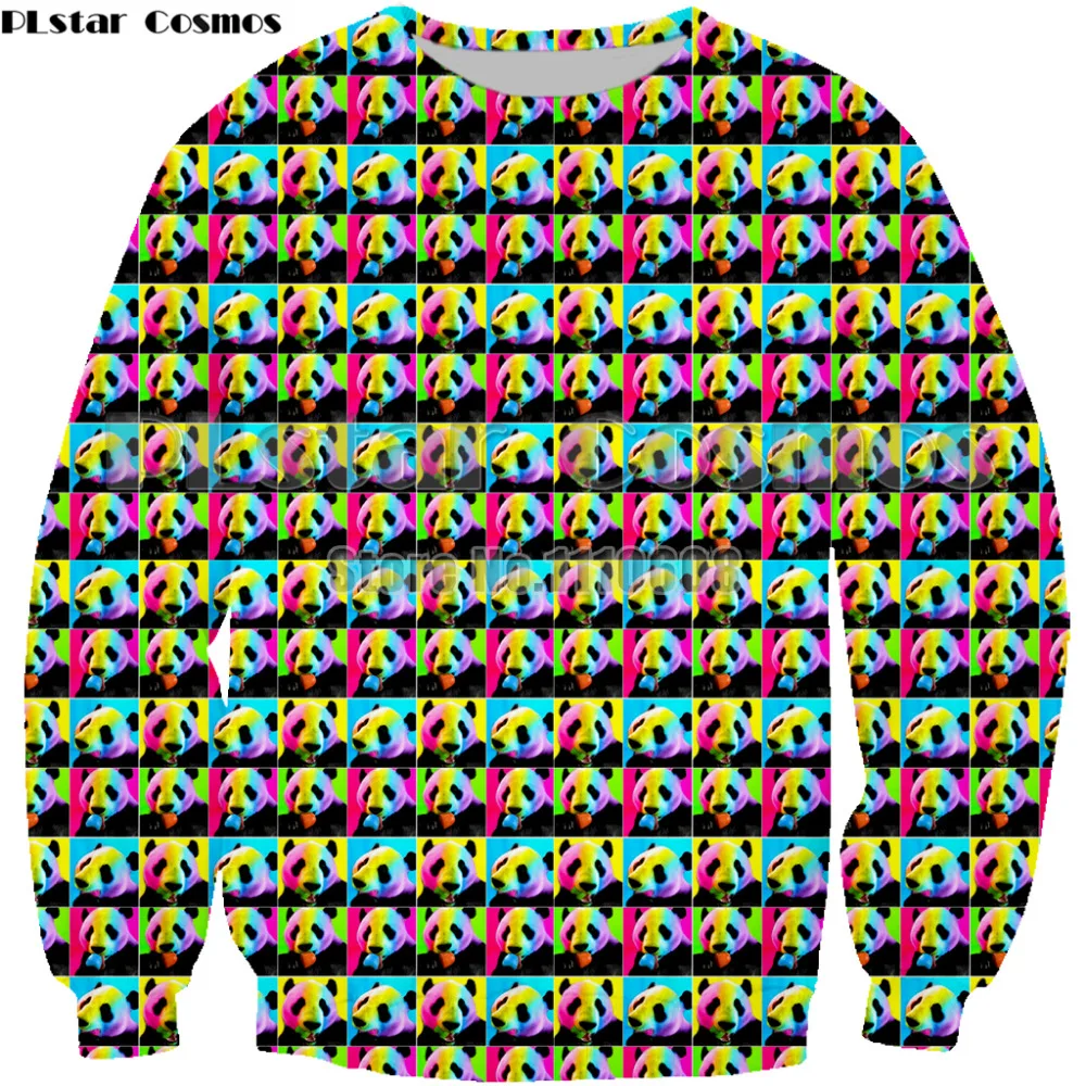 PLstar Cosmos 3D Printed Cute Animal panda colorful Harajuku Sweatshirt Women men pullover Hoodie long sleeve coat Unisex jacket
PLstar Cosmos 3D Printed Cute Animal panda colorful Harajuku Sweatshirt Women men pullover Hoodie long sleeve coat Unisex jacket
