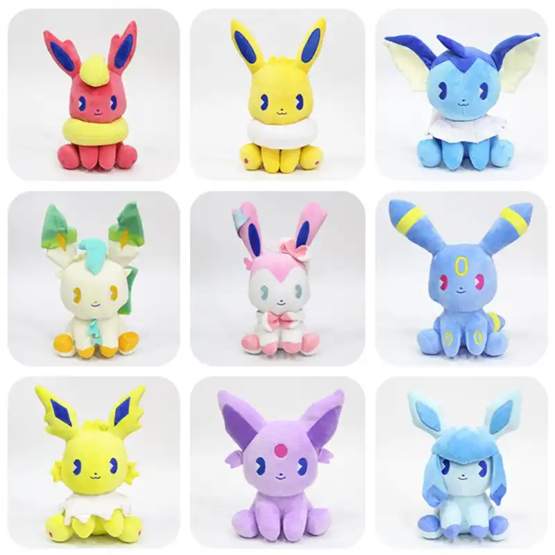 eeveelutions plushies