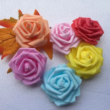 30pcs/lot 8cm Artificial Foam Rose Flower Head Used for Wedding Decoration Scrapbooking Rosas de flores Fake Flowers
30pcs/lot 8cm Artificial Foam Rose Flower Head Used for Wedding Decoration Scrapbooking Rosas de flores Fake Flowers