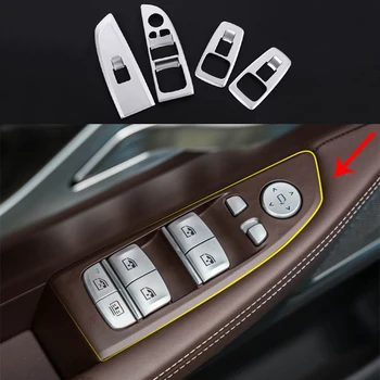 4x Chrome Door Window Lift Button Frame Cover Trim For BMW 7 Series G11 G12 2016-2018
4x Chrome Door Window Lift Button Frame Cover Trim For BMW 7 Series G11 G12 2016-2018