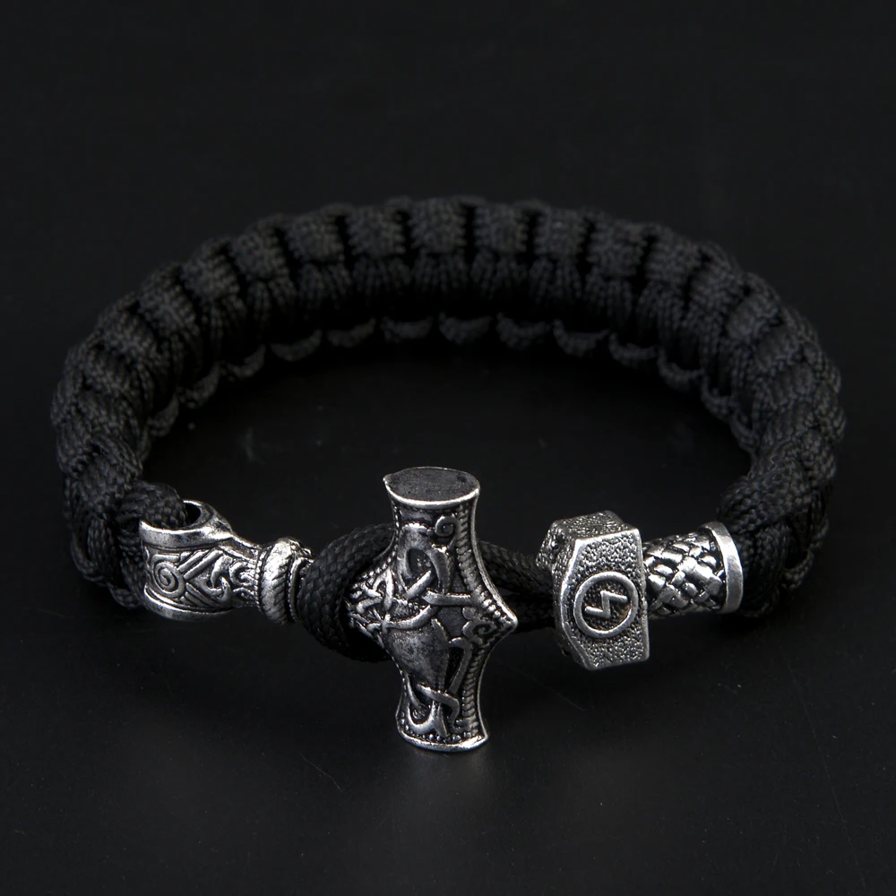 Norse Viking Paracord Bracelets Thor Mjolnir Paracord Amuletceltic Rune Knot Amulet Scandinavian Bracelet
Norse Viking Paracord Bracelets Thor Mjolnir Paracord Amuletceltic Rune Knot Amulet Scandinavian Bracelet