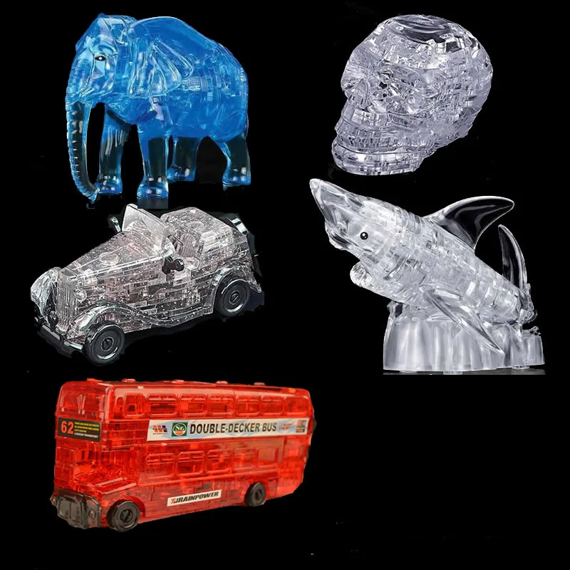 Kidpower Happy Hour New Arrival Crystal Puzzle 3D Animal Puzzle Bus Jigsaw Bus brain game Educational Toys Gift Present
Kidpower Happy Hour New Arrival Crystal Puzzle 3D Animal Puzzle Bus Jigsaw Bus brain game Educational Toys Gift Present